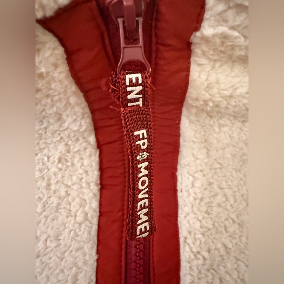 Free People Mountain High Half Zip Fleece Ballet Slipper Combo XS - Picture 6 of 11